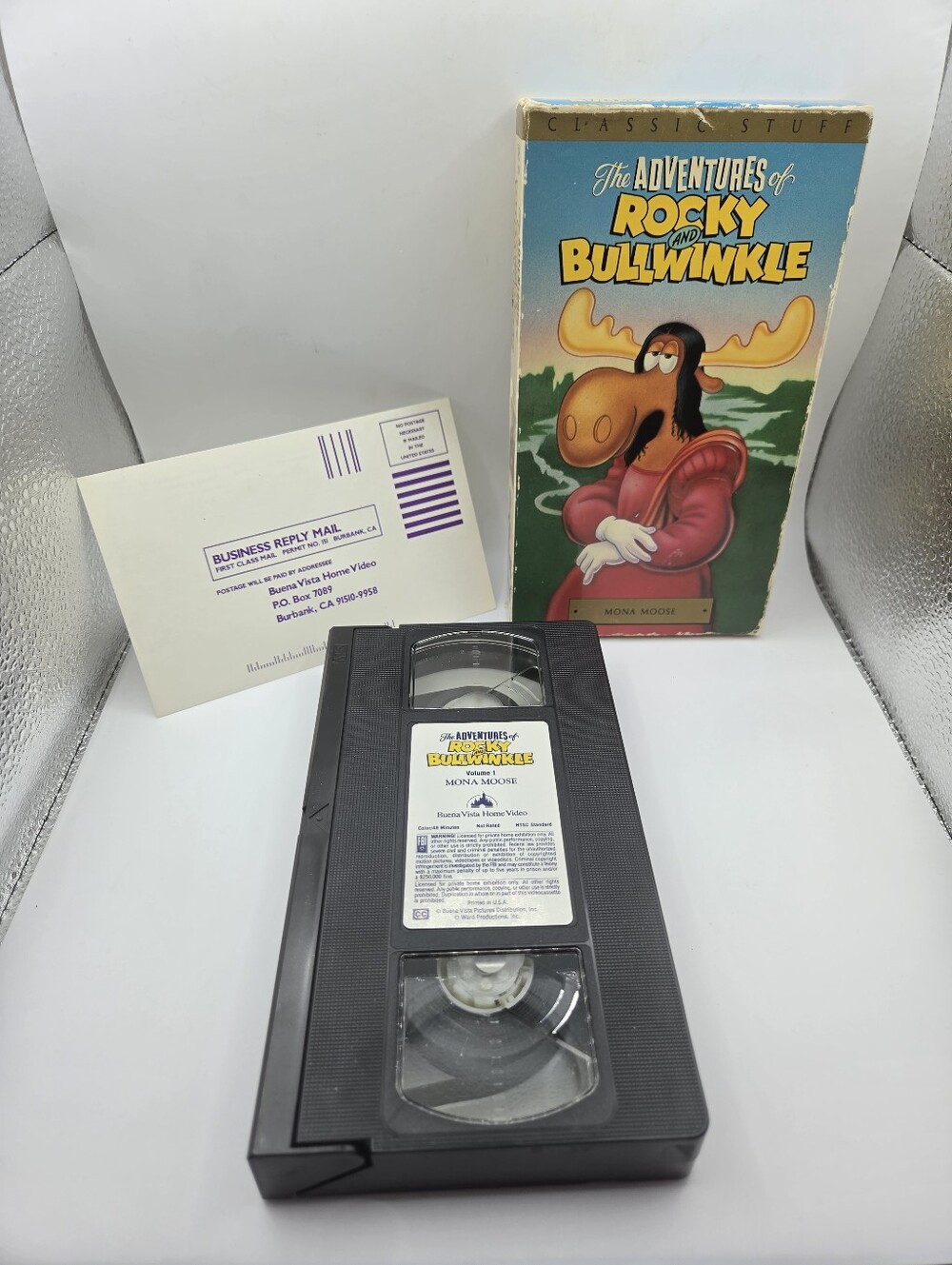 The Adventures of Rocky  Bullwinkle - Vol. 1: Mona Moose (VHS, 1991)